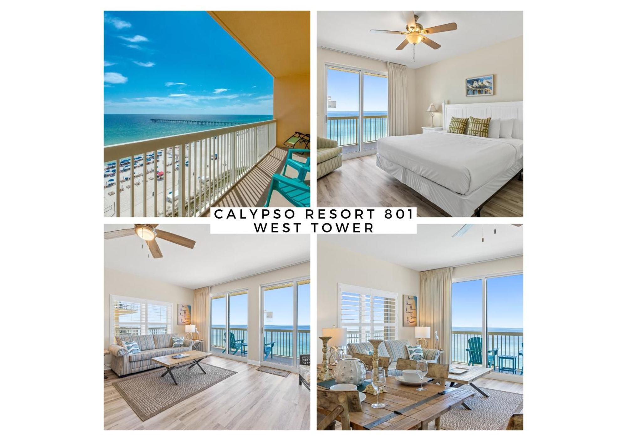 Calypso Resort And Towers #801-W By Book That Condo Panama City Beach Dış mekan fotoğraf